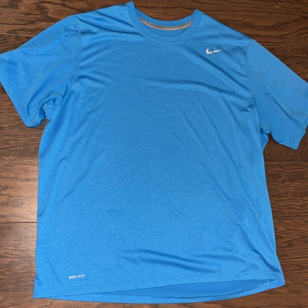 Nike Carolina Blue Basketball work out dri fit men’s polyester T shirt XXL